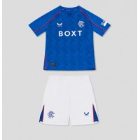 Camiseta Rangers Primera Equipación Replica 2024-25 para niños mangas cortas (+ Pantalones cortos)